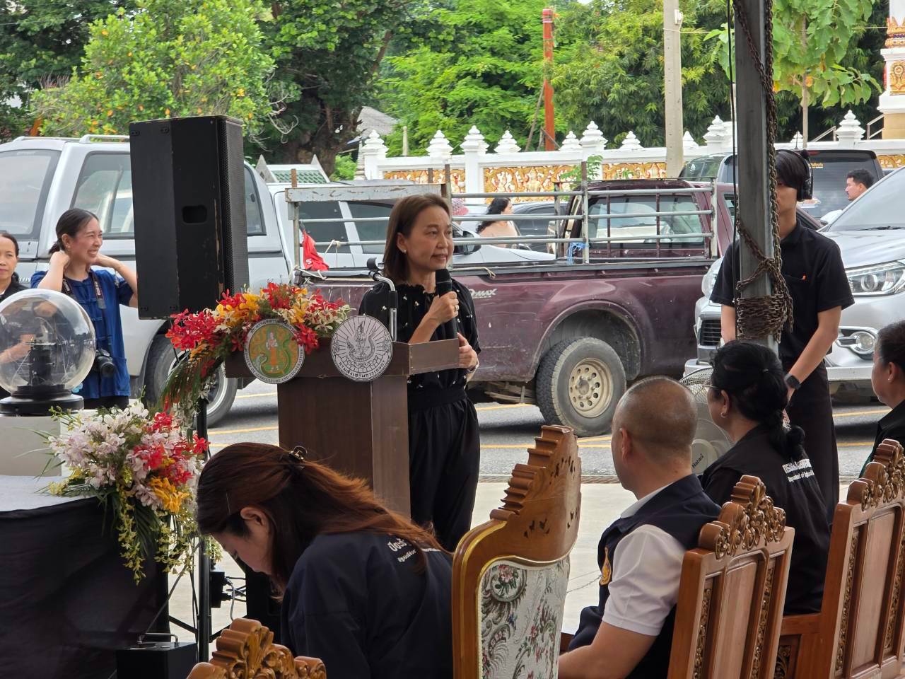 title - ส.ป.ก. ร่วมติดตามรัฐมนตรีช่วยว่าการกระทรวงเกษตรและสหกรณ์ (นางสาวปิยะรัฐชย์ ติยะไพรัช) ลงพื้นที่ตรวจราชการในจังหวัดราชบุรี